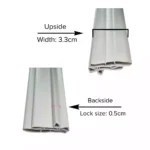 VISI cooler Gasket | Glass Refrigerator Gasket 74 Inch Beading (Includes Magnet 74 INCH) 180043 - Image 2