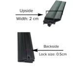 VISI cooler Gasket | Glass Refrigerator Gasket 74 Inch Beading ( Includes Magnet 74 INCH) 1800054 - Image 2