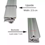 Universal Refrigerator Gasket 74 Inch Beading ( Includes Magnet 74 INCH ) compatible with Samsung, Godrej, LG, etc refrigerator - Image 2