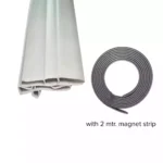 VISI cooler Gasket | Glass Refrigerator Gasket 74 Inch Beading (Includes Magnet 74 INCH) 180043 - Image 4