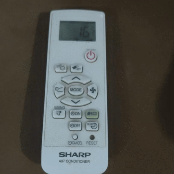 Sharp Air Conditioner Remote Control – Replacement for Selected Models