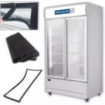 Blue Star Glass fridge Door gasket (Push to Lock) raw material per peace 74 inch long useful for other refrigerators