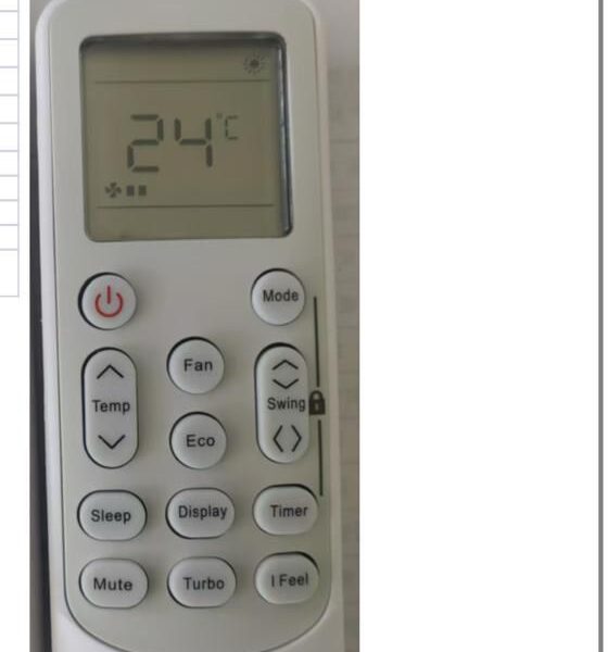 TCL / PEL / Orient AC Remote Control – Compatible Replacement Model