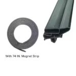 VISI cooler Gasket | Glass Refrigerator Gasket 74 Inch Beading ( Includes Magnet 74 INCH) 1800054 - Image 4