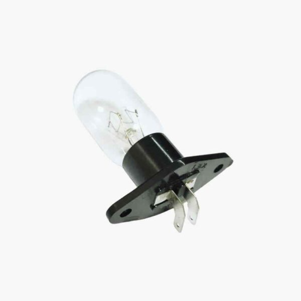 Microwave Oven Bulb and Holder Transparent 20W