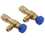 Refrigerant Retention Control Valve/ R22, R134, R600, R404A adapter and flow control valve/ No-leak refrigerant charging, HVAC service tools