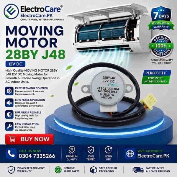 28BYJ48 12V DC AC Swing Motor – Air Conditioner Moving Motor / Swing Flap Motor