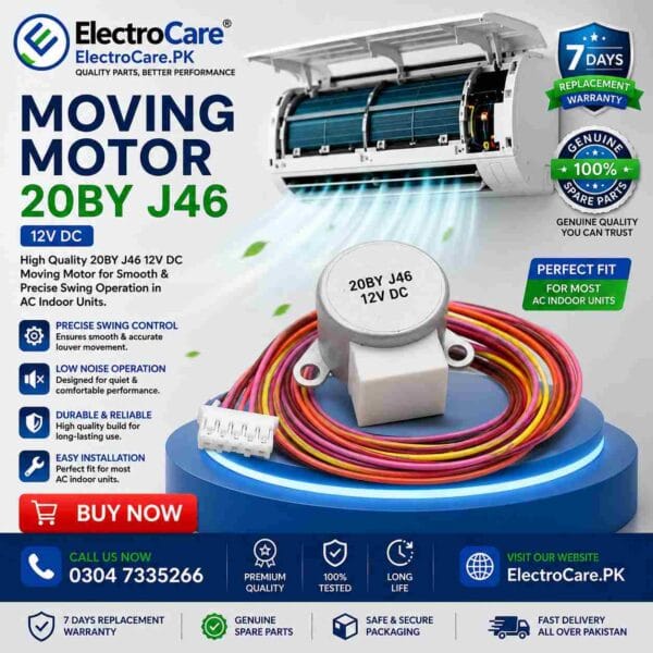 20BYJ46 12V DC AC Swing Motor – Air Conditioner Moving Motor / Swing Flap Motor