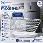 PEL 20165 Freezer Door Rack Shelf (21.4 x 14 Inch) | Upper Freezer Door Pocket Replacement | Refrigerator Spare Parts Pakistan