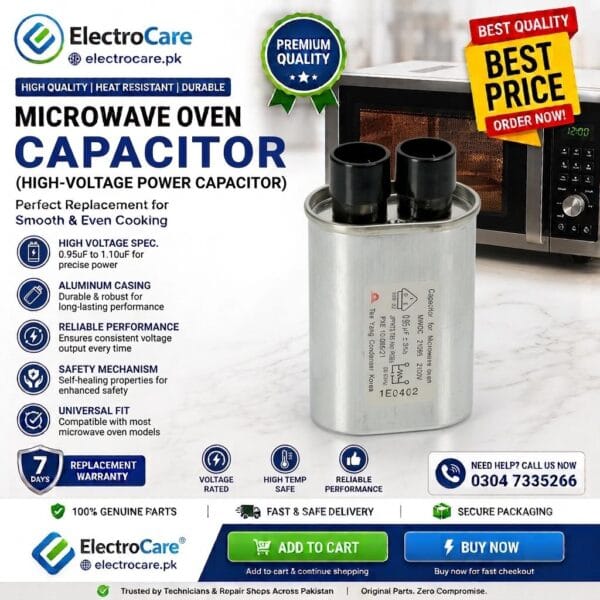 Microwave Oven Capacitor – High Voltage Capacitor for Microwave Oven