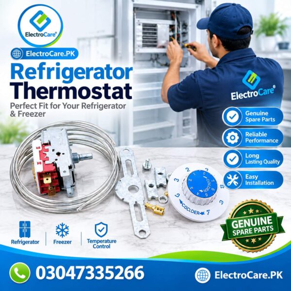 VC1 Thermostat for Refrigerator & Freezer – Temperature Control Thermostat