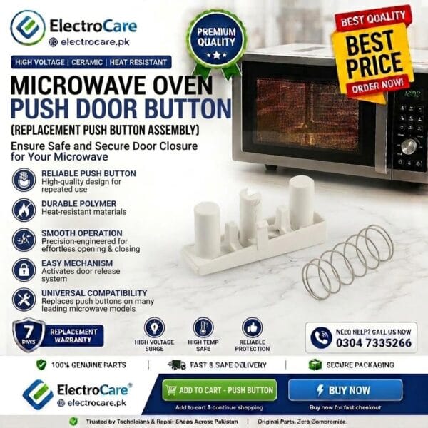 Microwave Oven Push Door Button | Microwave Door Open Button Replacement Part