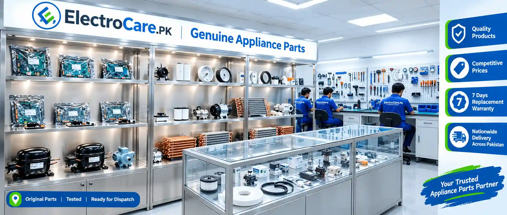 ElectroCare Appliance Parts Showroom