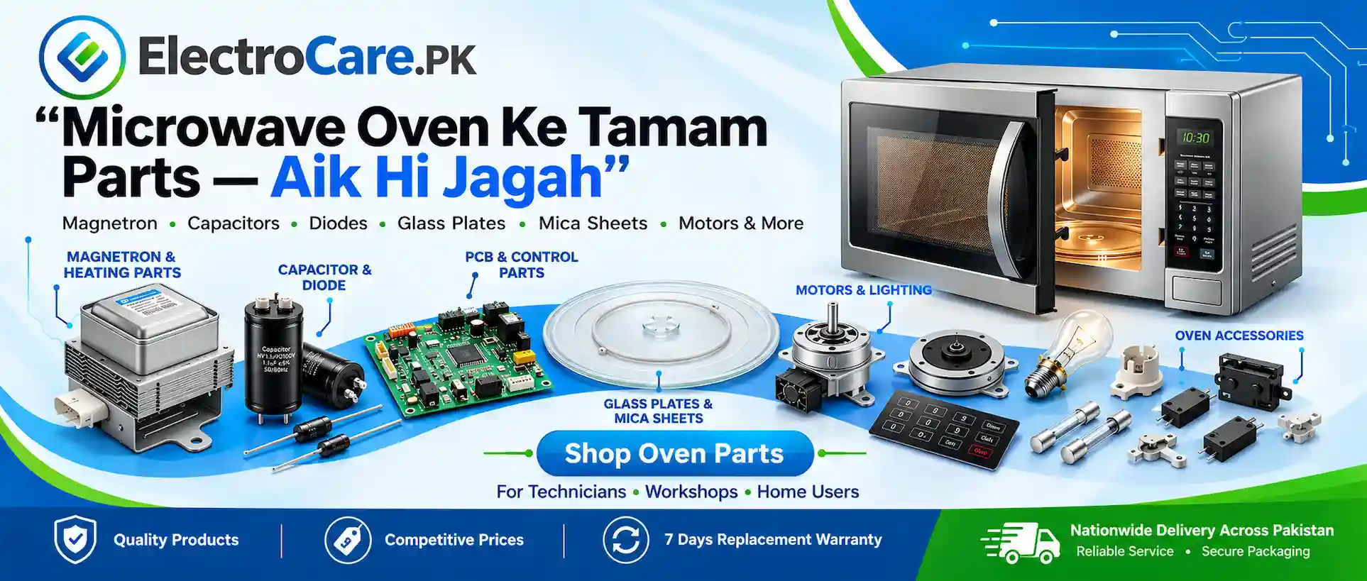 ElectroCare Microwave Parts Hub